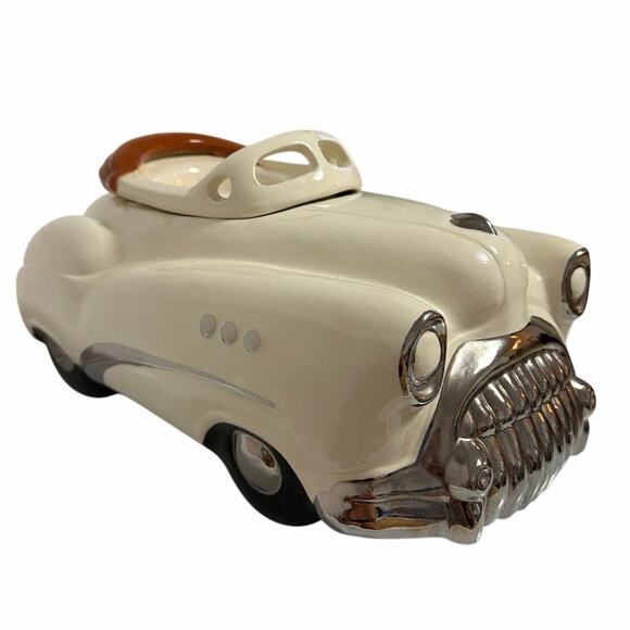 Glenn Appleman White Ceramic Packard Convertible Cookie Jar 1979 
vintage - Picture 4 of 7